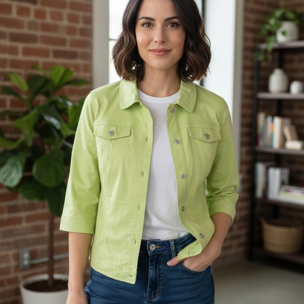 Women's Lime Green Jacket